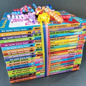 MY WEIRD SCHOOL DAZE AND WEIRD SCHOOL BOOKS LOT OF 20 COMPLETE SET BY DAN GUTMAN